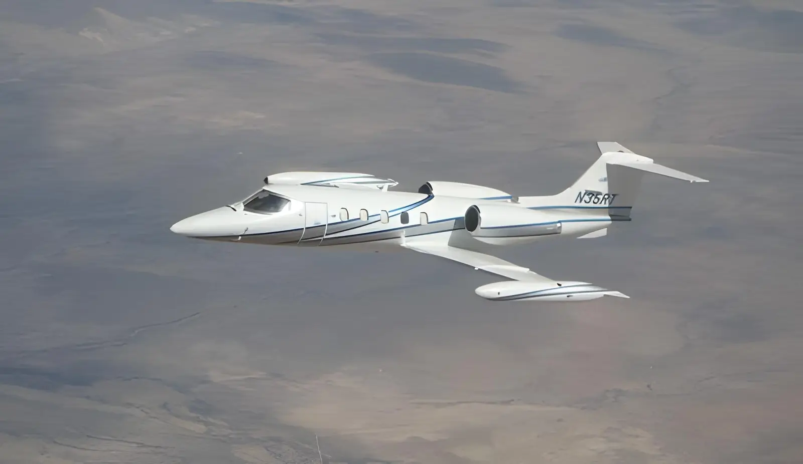 Bombardier Learjet 35A N35RT operated by Air Center Helicopters, Inc. photo 2