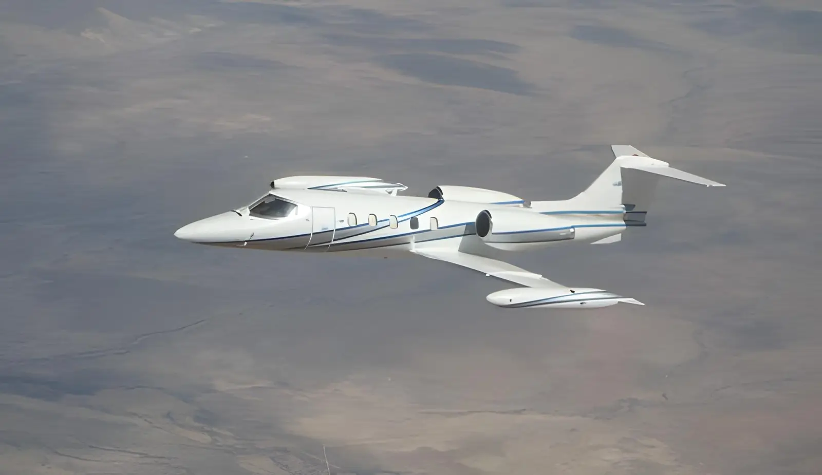 Bombardier Learjet 35A N35RT operated by Air Center Helicopters, Inc., exterior