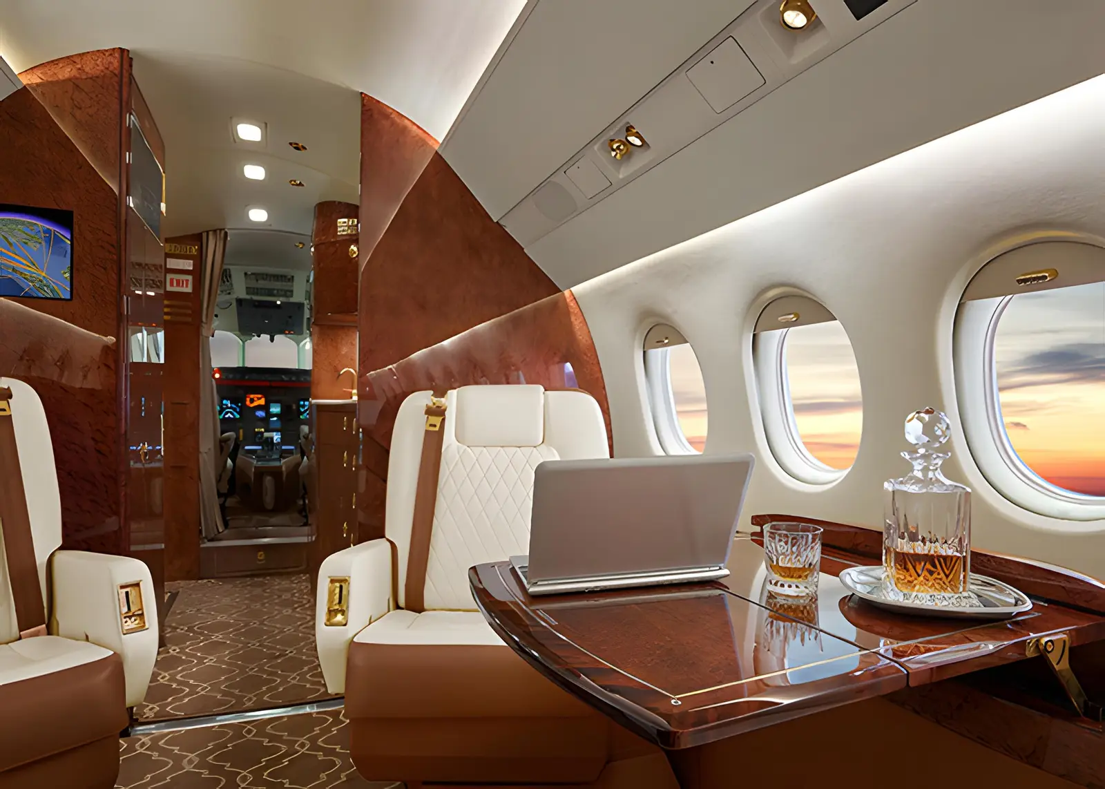 Dassault Falcon 2000 N360SM operated by FlyUSA photo 4