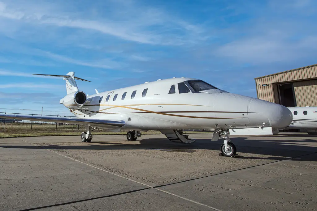 Cessna Citation III N362TW operated by Tradewind Charter, exterior