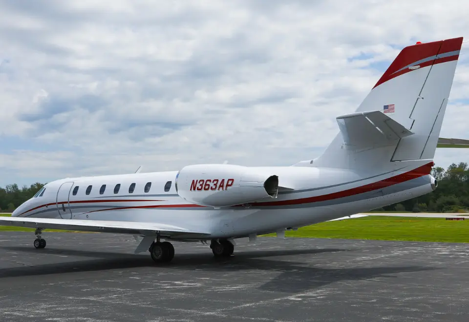 Cessna Citation Sovereign N363AP operated by American Air Charter, Inc., exterior