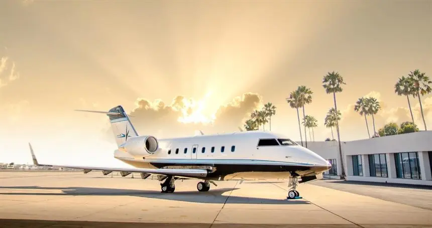 Bombardier Challenger 604 N36VV operated by STAJets photo 3