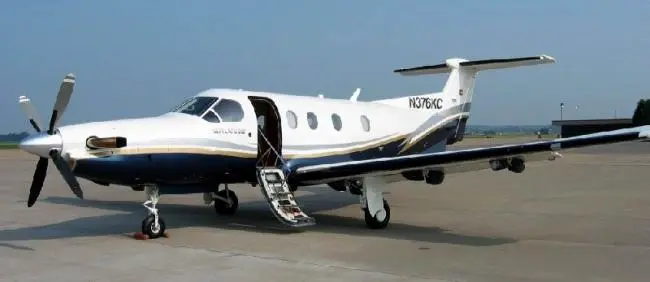 Pilatus PC-12/45 N376KC operated by Cape Air Charter, exterior