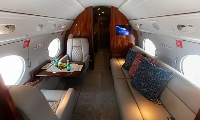Gulfstream IV-SP N380CR operated by Talon Air, LLC photo 4