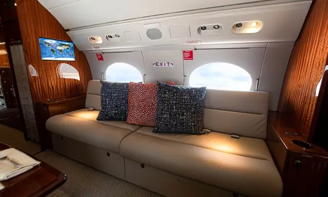 Gulfstream IV-SP N380CR operated by Talon Air, LLC photo 6
