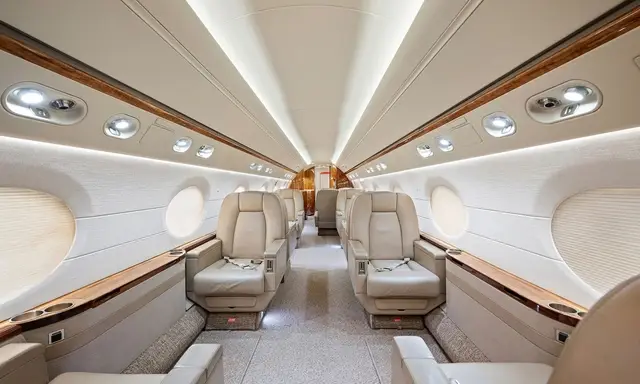 Gulfstream G550 N383T operated by Wing Aviation Charter Services, LLC photo 2