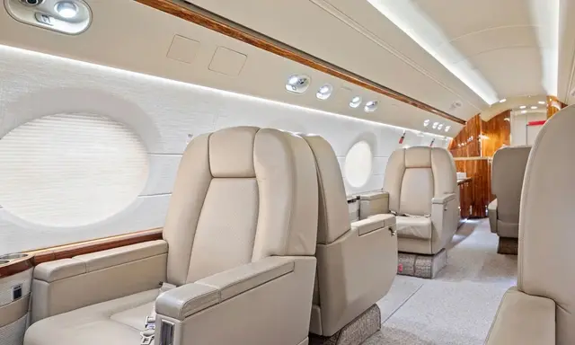 Gulfstream G550 N383T operated by Wing Aviation Charter Services, LLC photo 5