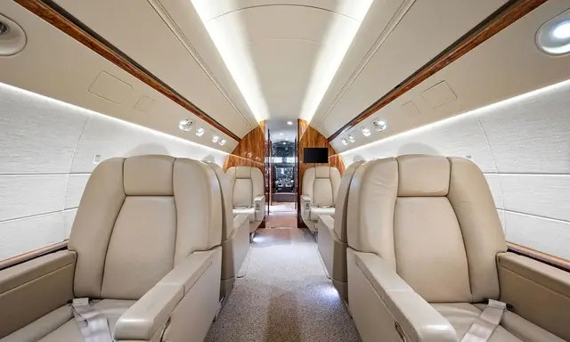 Gulfstream G550 N383T operated by Wing Aviation Charter Services, LLC photo 6