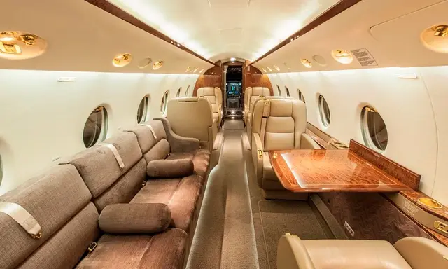 Gulfstream G200 N384JK operated by Silver Air photo 3