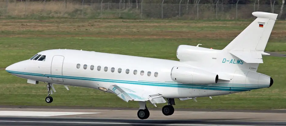 Dassault Falcon 900EX N385FD operated by Aero-Dienst GmbH, exterior