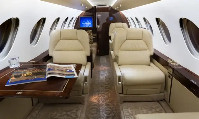 Dassault Falcon 50 N386TL operated by Presidential Aviation, exterior