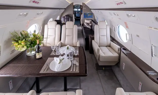 Gulfstream G550 N388GC operated by Clay Lacy Aviation, Inc. photo 5