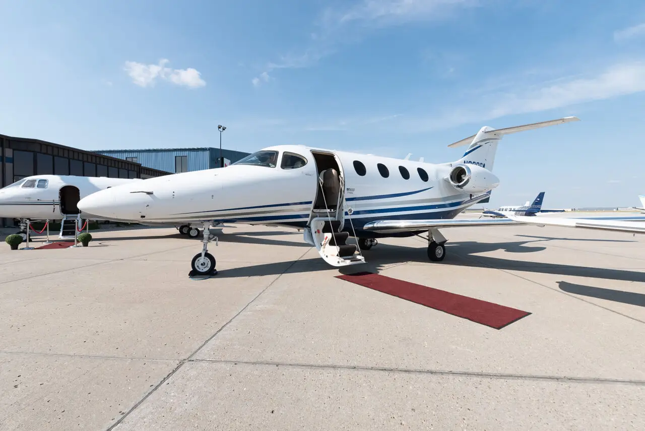 Beechcraft Premier 1 N390SA operated by Executive Air Taxi Corporation, exterior