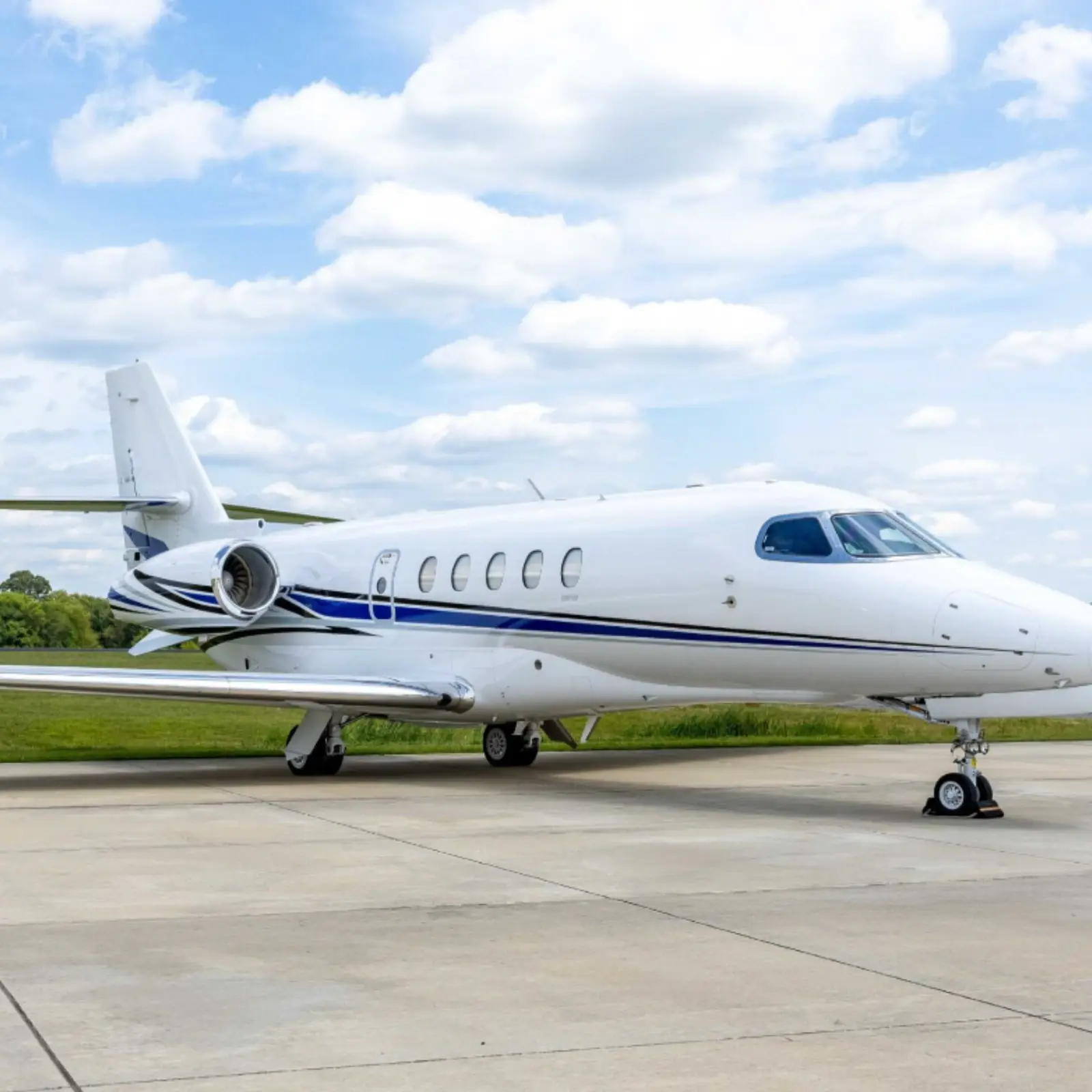 Cessna Citation Latitude N393KB operated by Jet Access Aviation, exterior