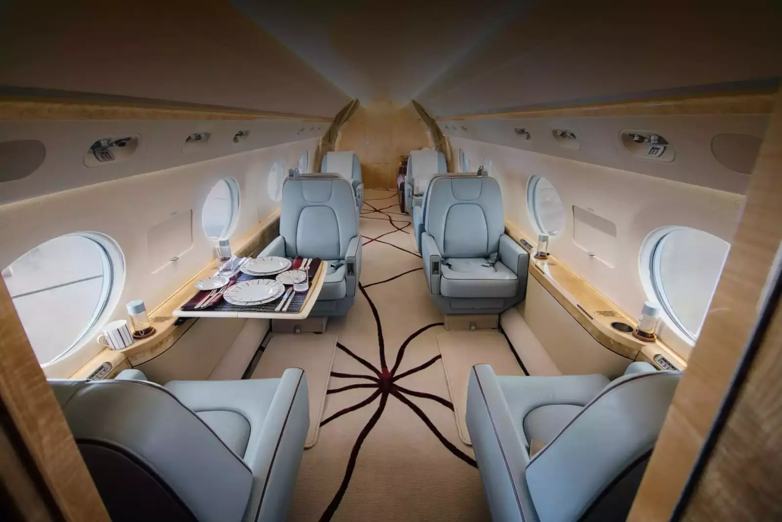 Gulfstream G500 N393VF operated by Sun Air Jets photo 2
