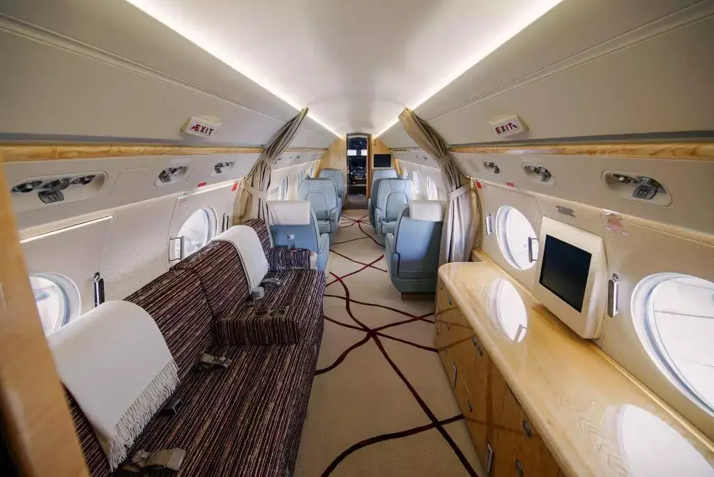Gulfstream G500 N393VF operated by Sun Air Jets photo 3