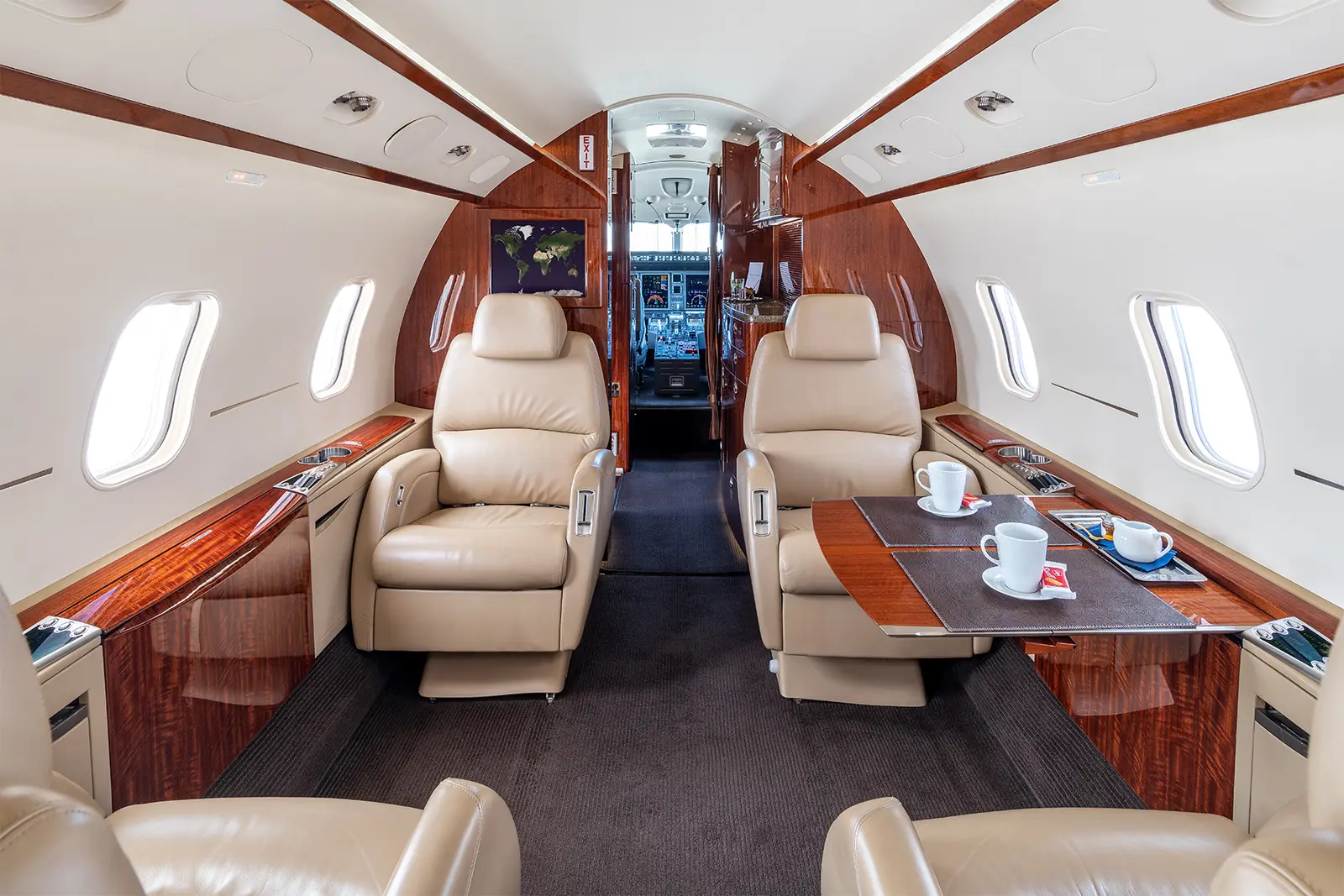 Bombardier Challenger 300 N396BC operated by Clay Lacy Aviation, Inc. photo 5