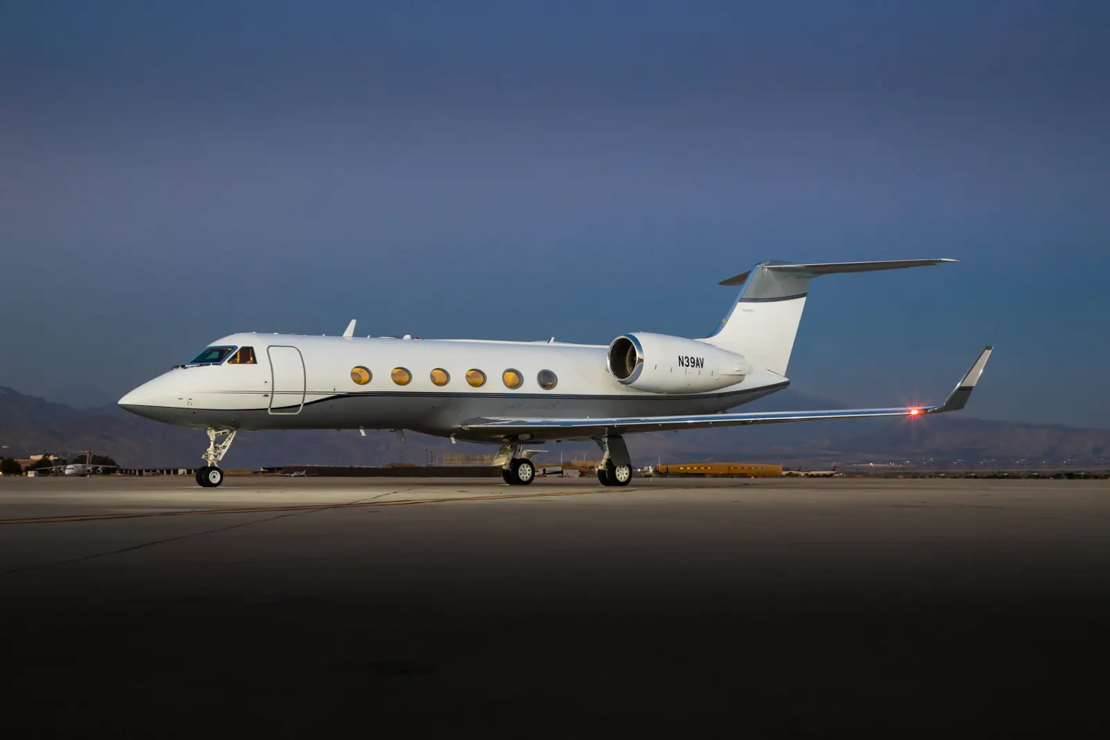 Gulfstream IV N39AV operated by Journey Aviation, LLC, exterior