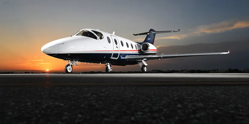 Beechcraft Beechjet 400A N401BC operated by B. Coleman Aviation, exterior