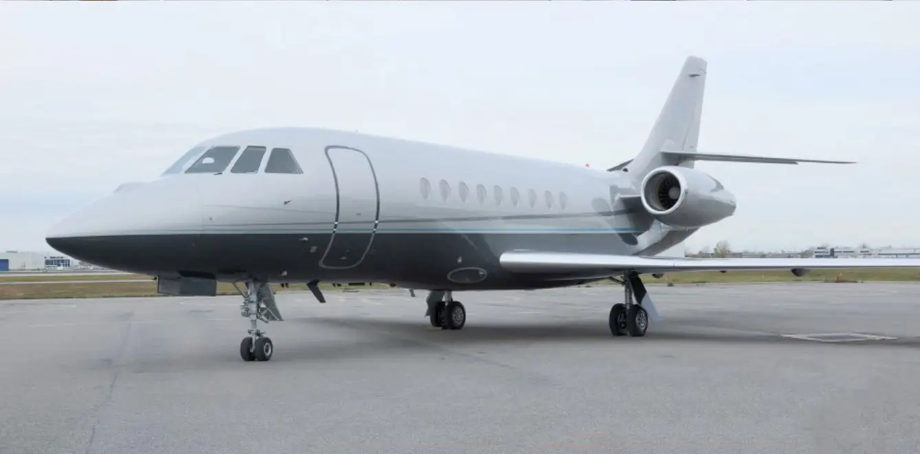 Dassault Falcon 2000LX N408LS operated by Aircraft Services Group, Inc. photo 6