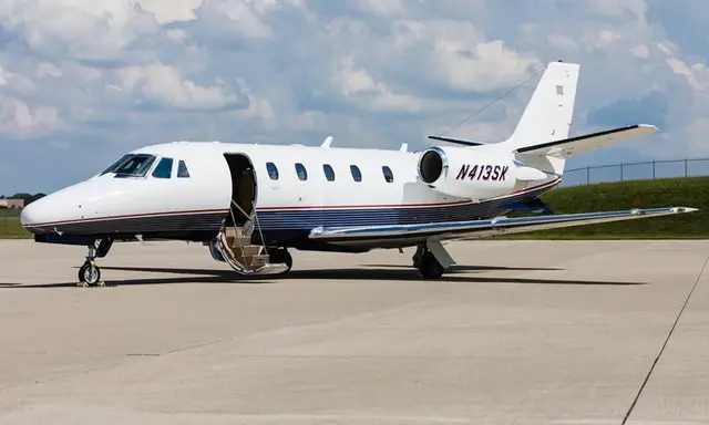 Cessna Citation XLS N413SK operated by Priester Aviation, exterior