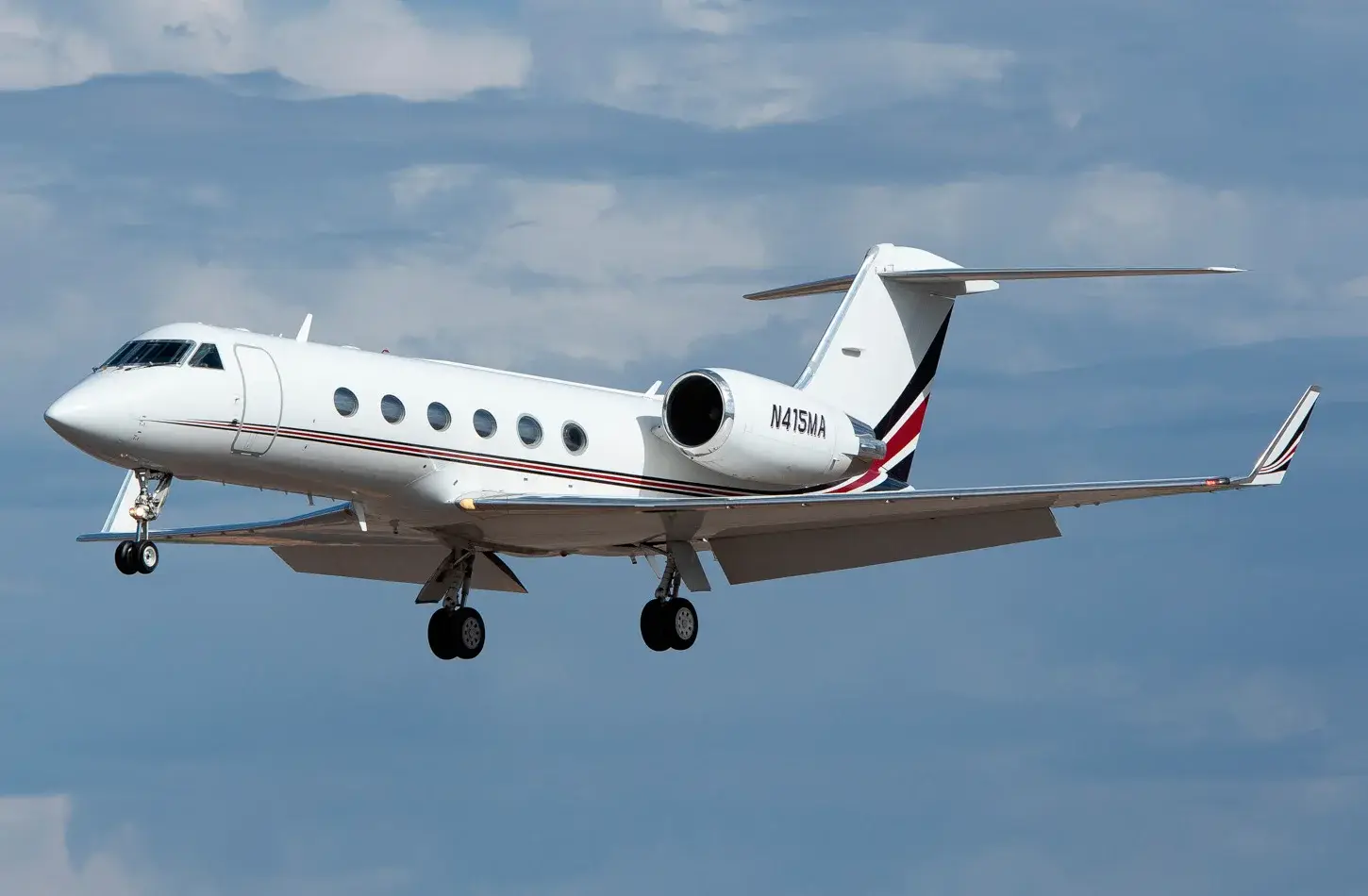 Gulfstream IV-SP N415MA operated by Aircraft Transport Service, exterior