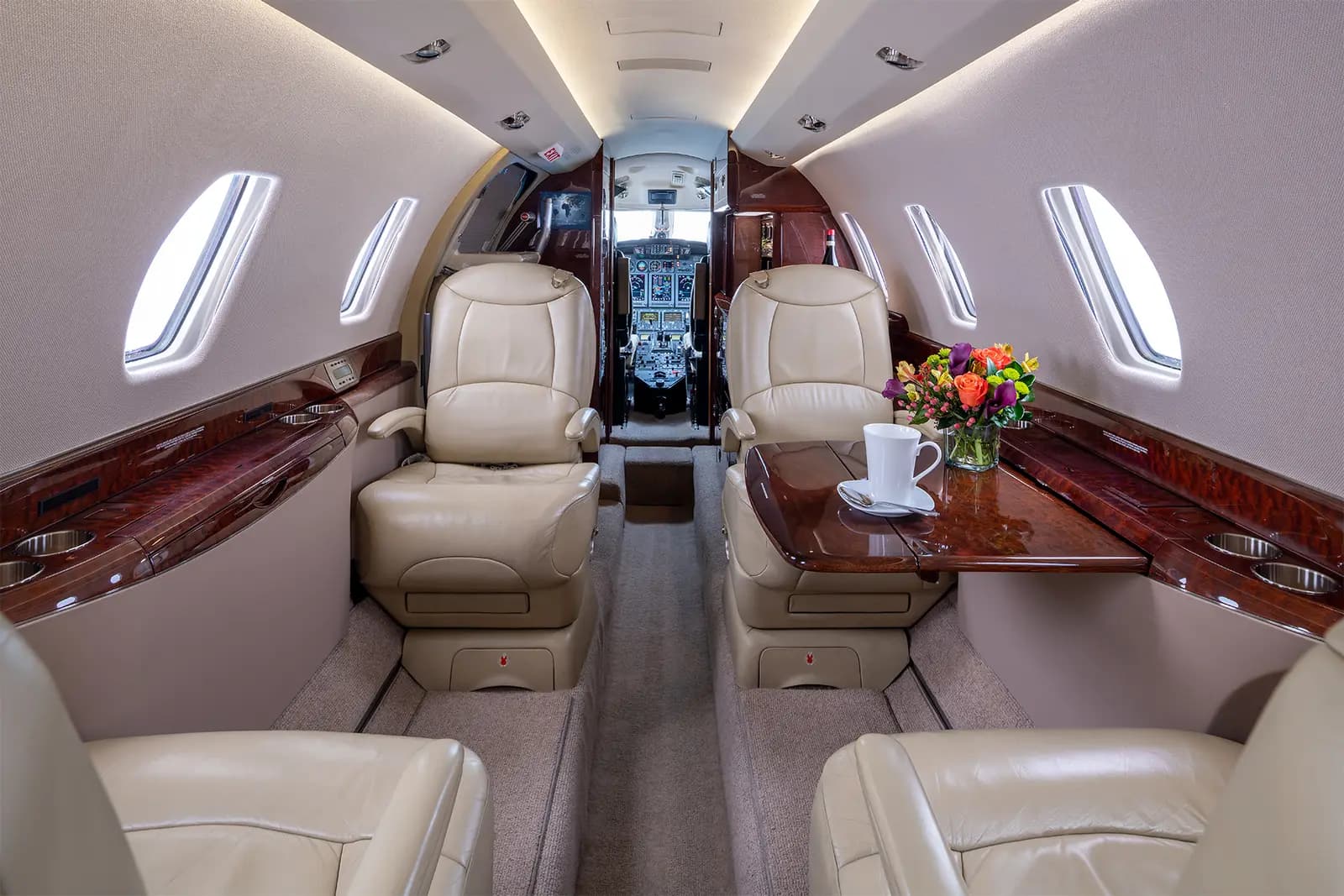 Cessna Citation X N420KM operated by Clay Lacy Aviation, Inc. photo 5