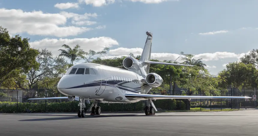 Dassault Falcon 900EX N420PD operated by Jet Linx Aviation, LLC, exterior