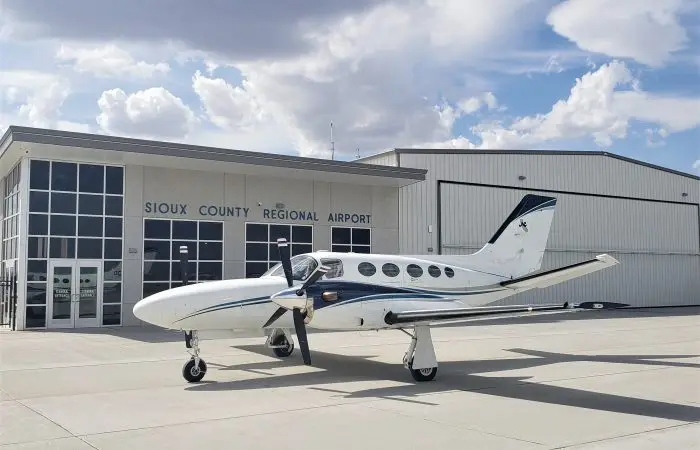 Cessna 425 N425DD operated by Airflair, Inc. photo 2