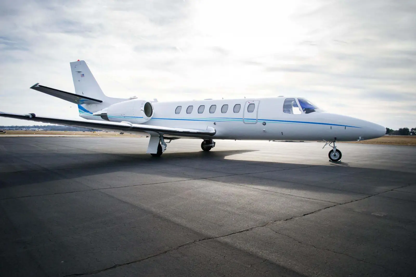 Cessna Citation Encore N430AM operated by Venture Aviation Group, LLC, KGSP photo 4