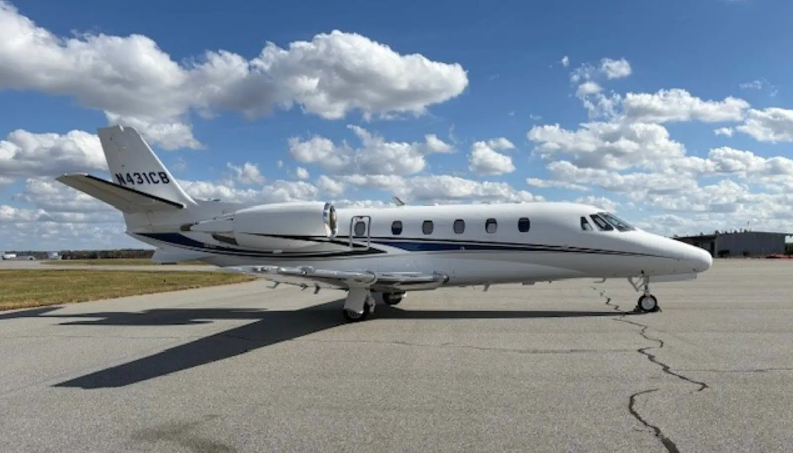 Cessna Citation XLS N431CB operated by Koury Aviation, Inc., exterior