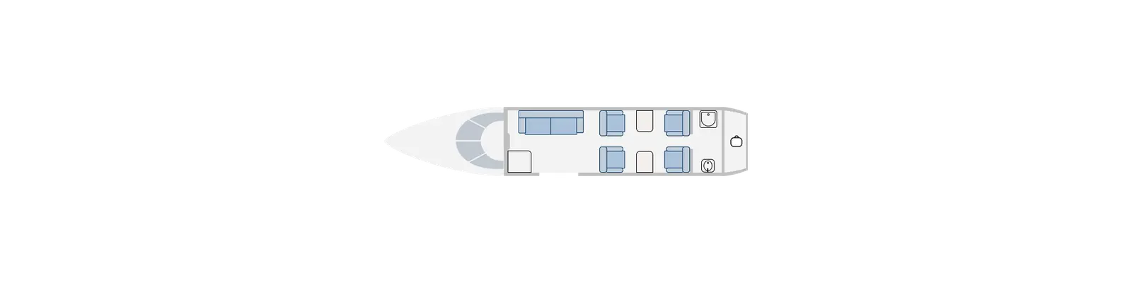 Nextant 400XT N440XT operated by Aviation Charters photo 3