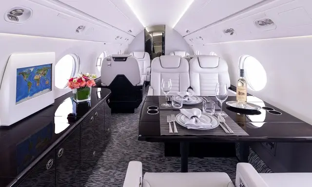 Gulfstream G550 N444DH operated by STAJets photo 2