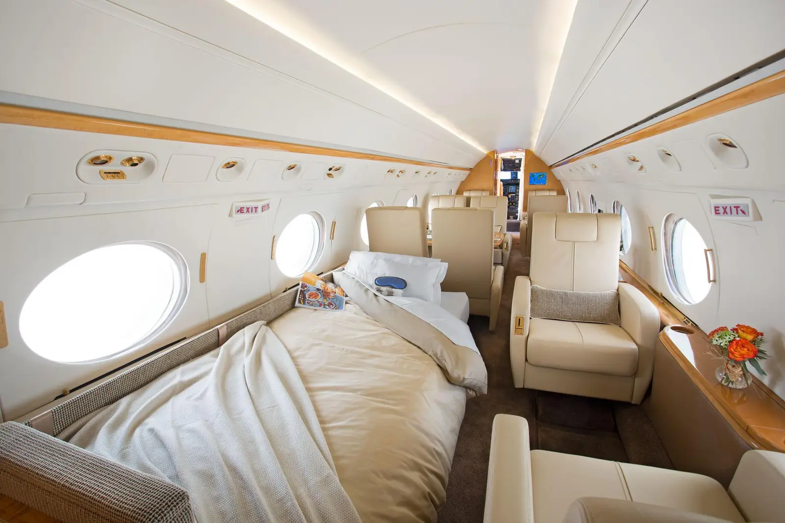 Gulfstream IV-SP N445MD operated by Clay Lacy Aviation, Inc. photo 4