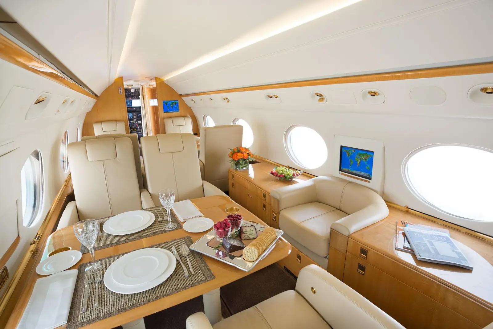 Gulfstream IV-SP N445MD operated by Clay Lacy Aviation, Inc. photo 5