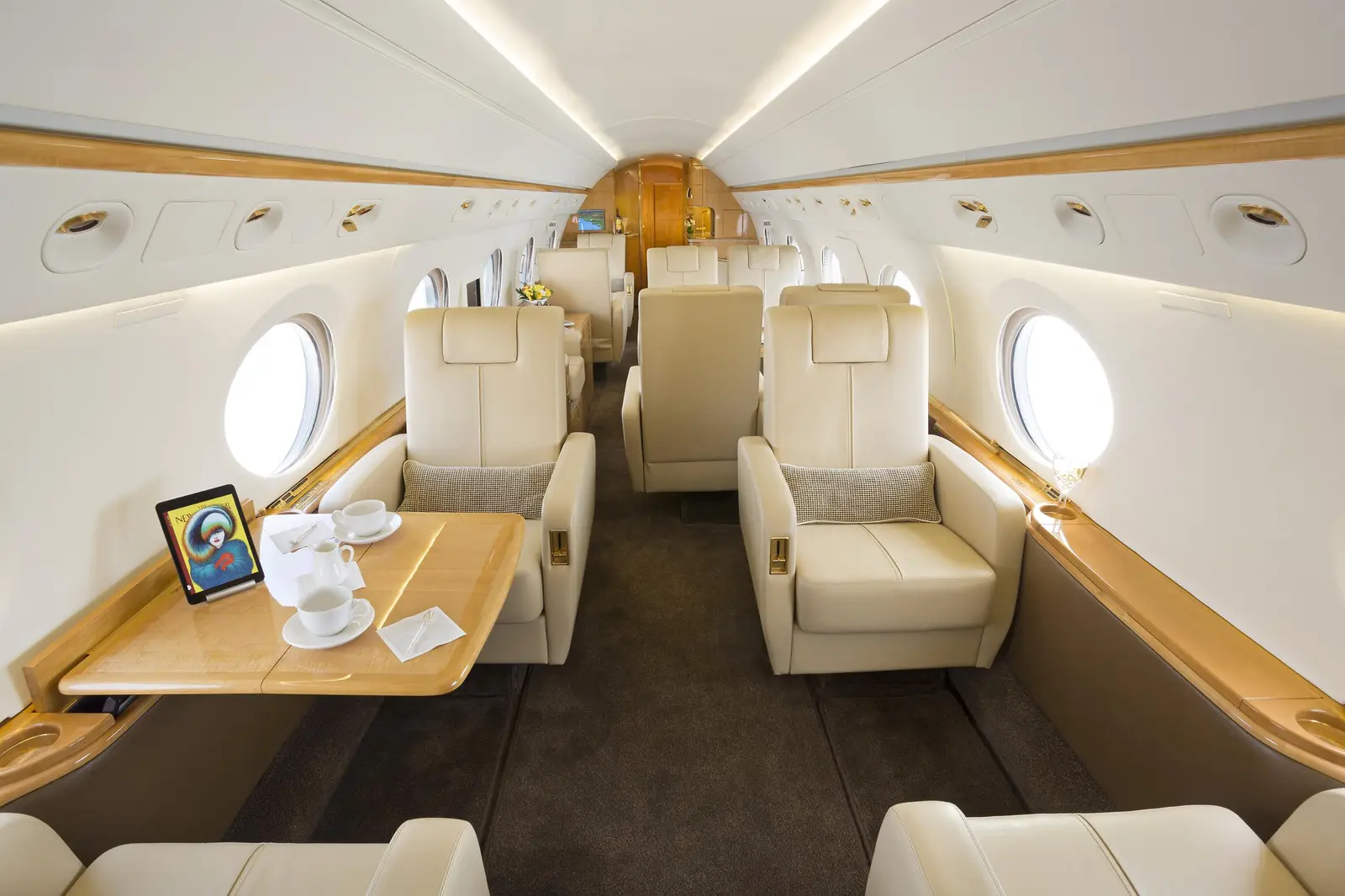 Gulfstream IV-SP N445MD operated by Clay Lacy Aviation, Inc. photo 6