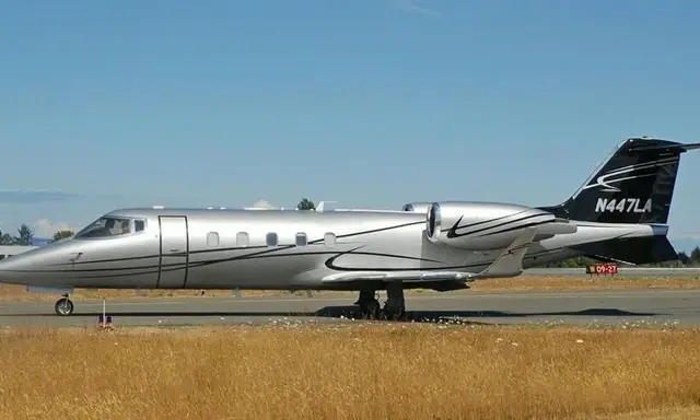 Bombardier Learjet 60XR N447LA operated by Elevage Flight Travel, LLC, exterior