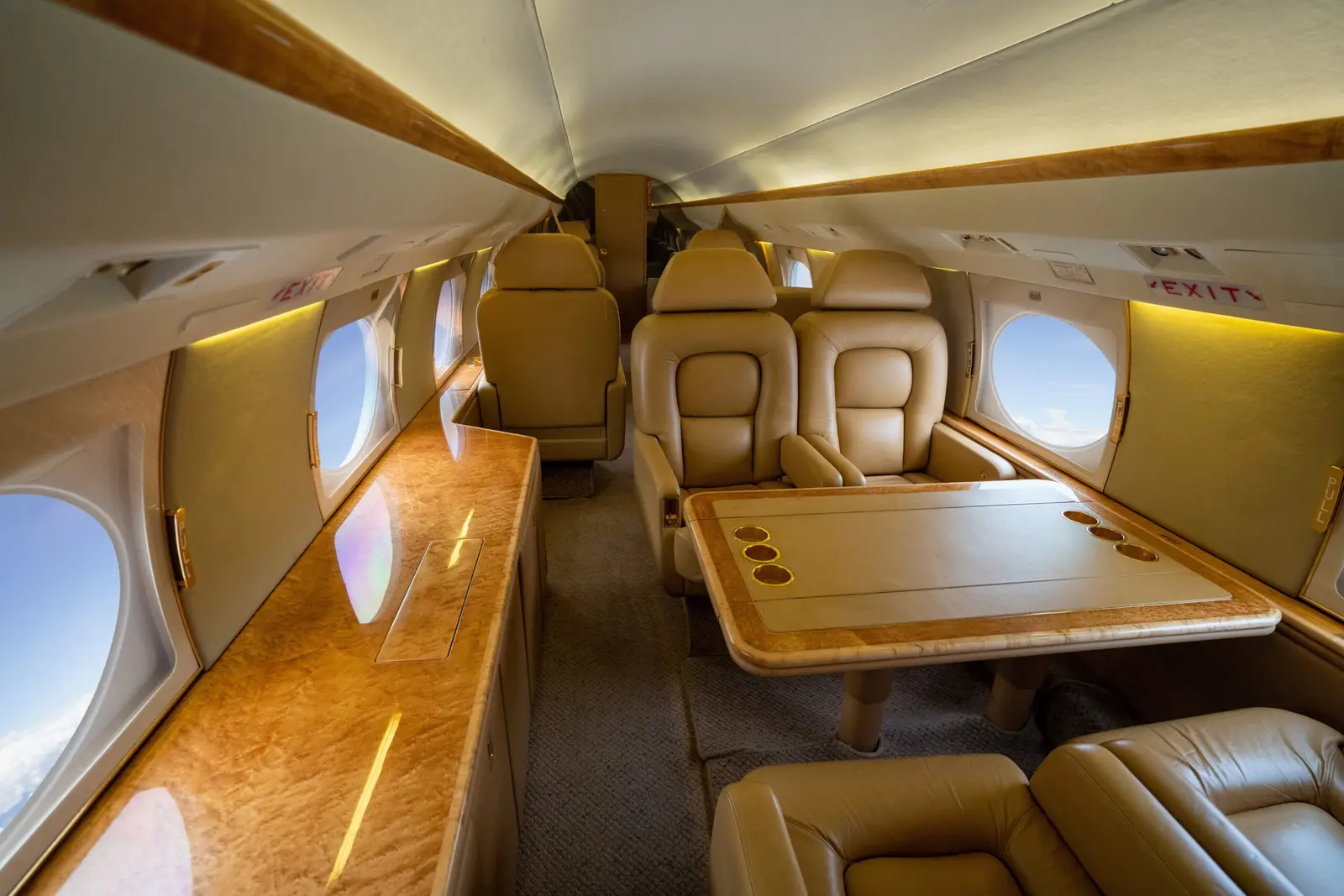 Gulfstream IV N44CE operated by Global Air Charters, Inc. photo 3