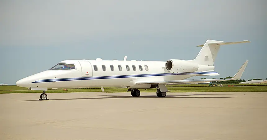 Bombardier Learjet 45XR N455NJ operated by Northern Jet Management, Inc. photo 4