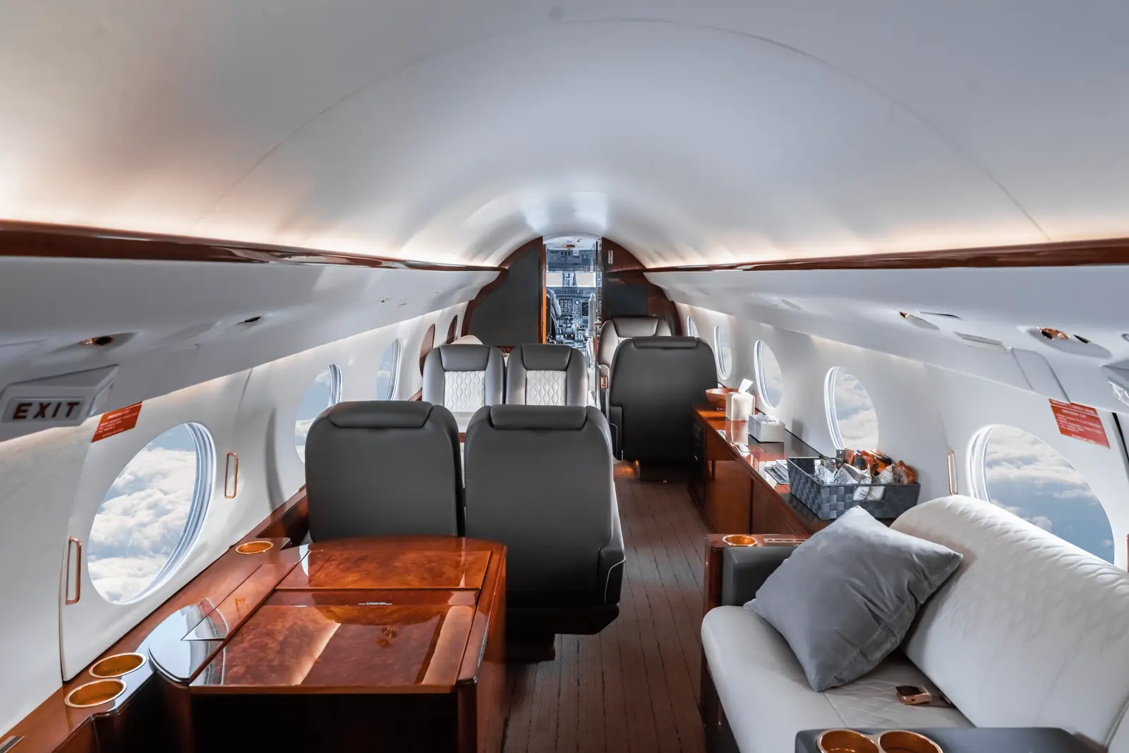 Gulfstream IV-SP N455WG operated by Fly Alliance photo 2