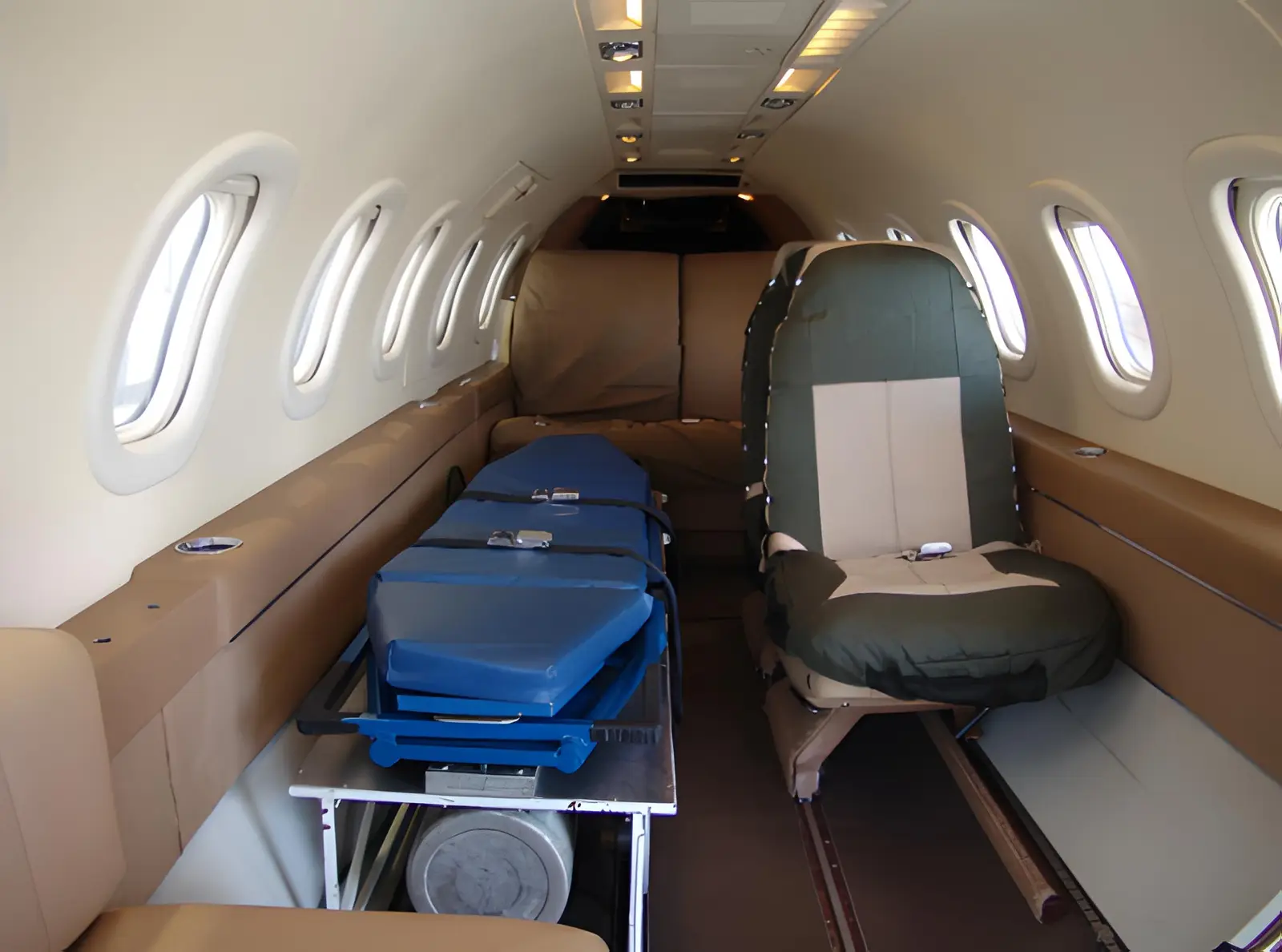 Bombardier Learjet 35A N45AE operated by Trinity Air Ambulance International photo 3