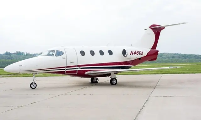 Beechcraft Premier 1A N46CK operated by Pro Airways, LLC, exterior