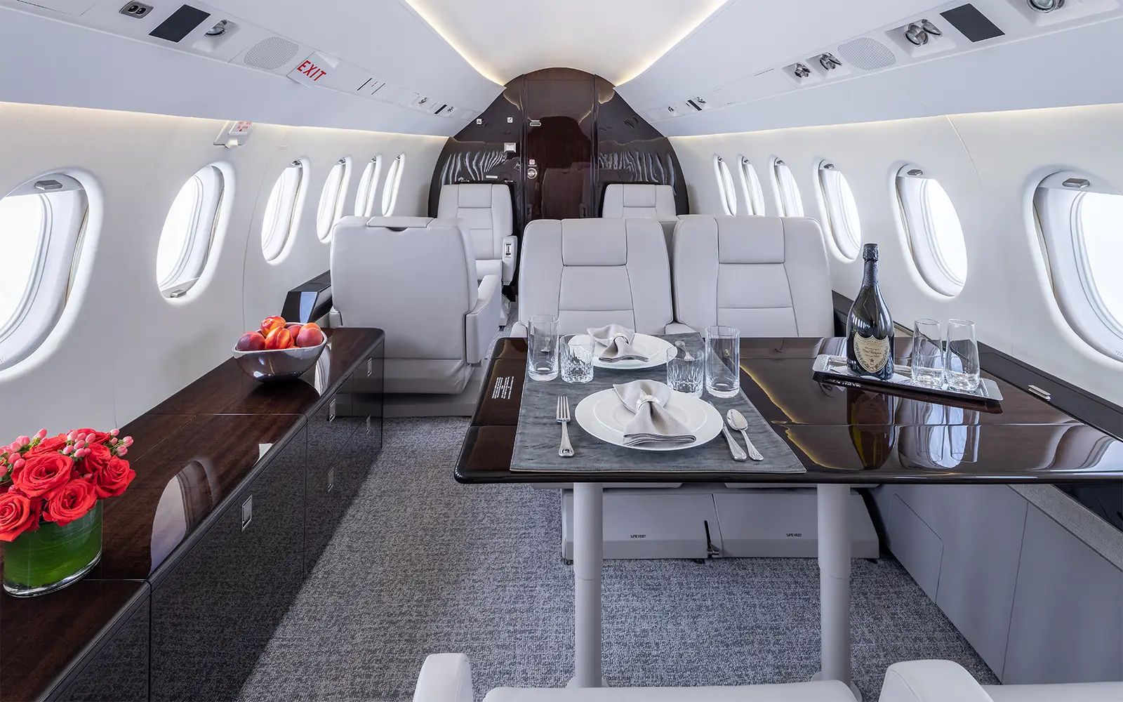 Dassault Falcon 900C N48KZ operated by Clay Lacy Aviation, Inc. photo 6