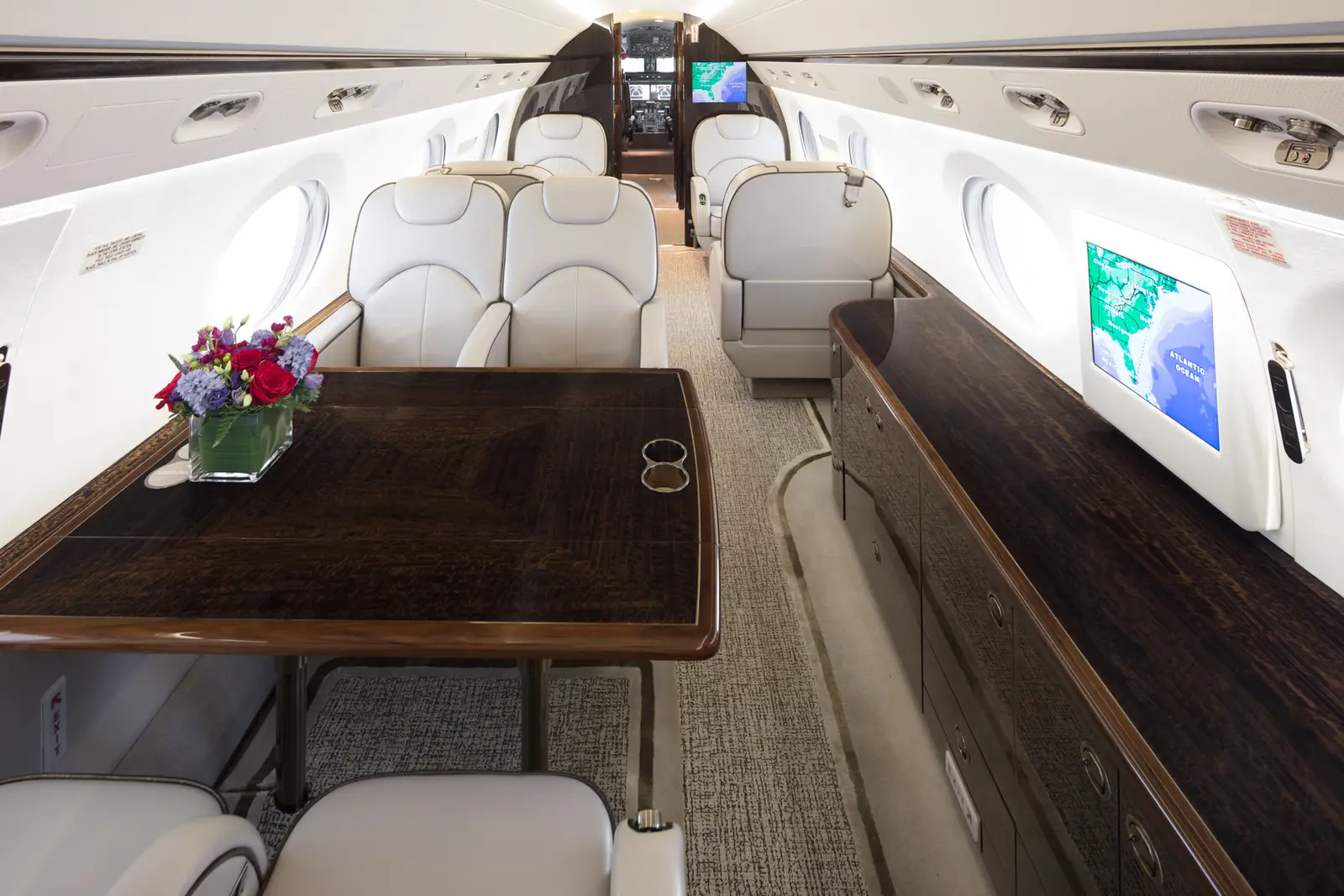Gulfstream G450 N48PL operated by Schubach Aviation, KCRQ photo 5
