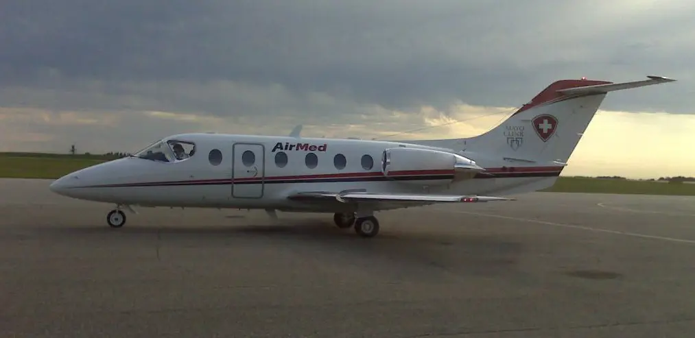 Beechcraft Beechjet 400A N490AM operated by AirMed International photo 3