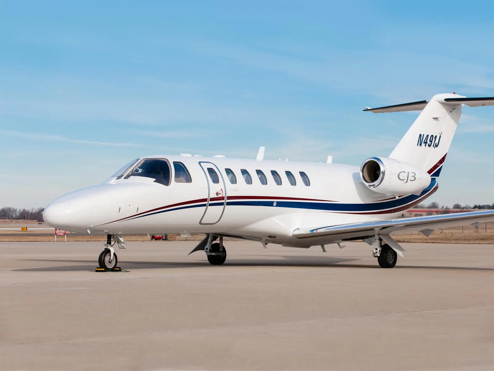 Cessna Citation CJ3 N491J operated by Mountain Aviation, exterior