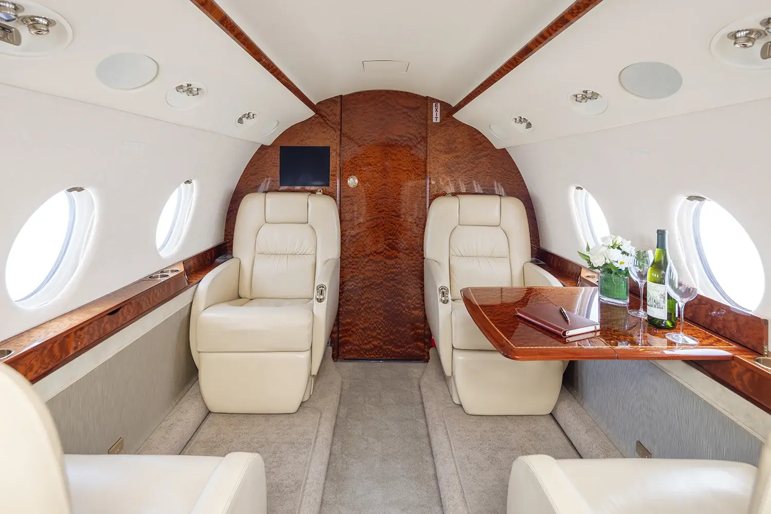 Gulfstream G200 N500AG operated by FLYTRU photo 6