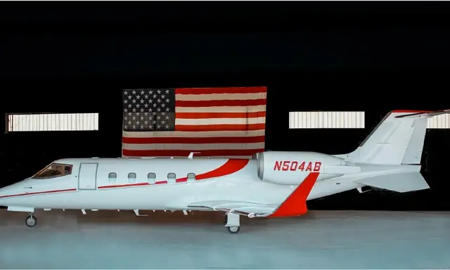 Bombardier Learjet 60 N504AB operated by AB Jets, exterior