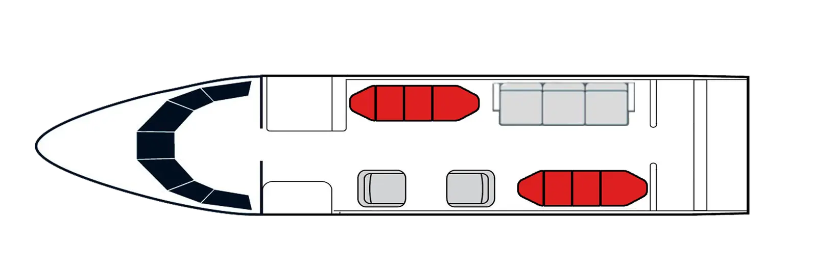 Dassault Falcon 50 N504ED