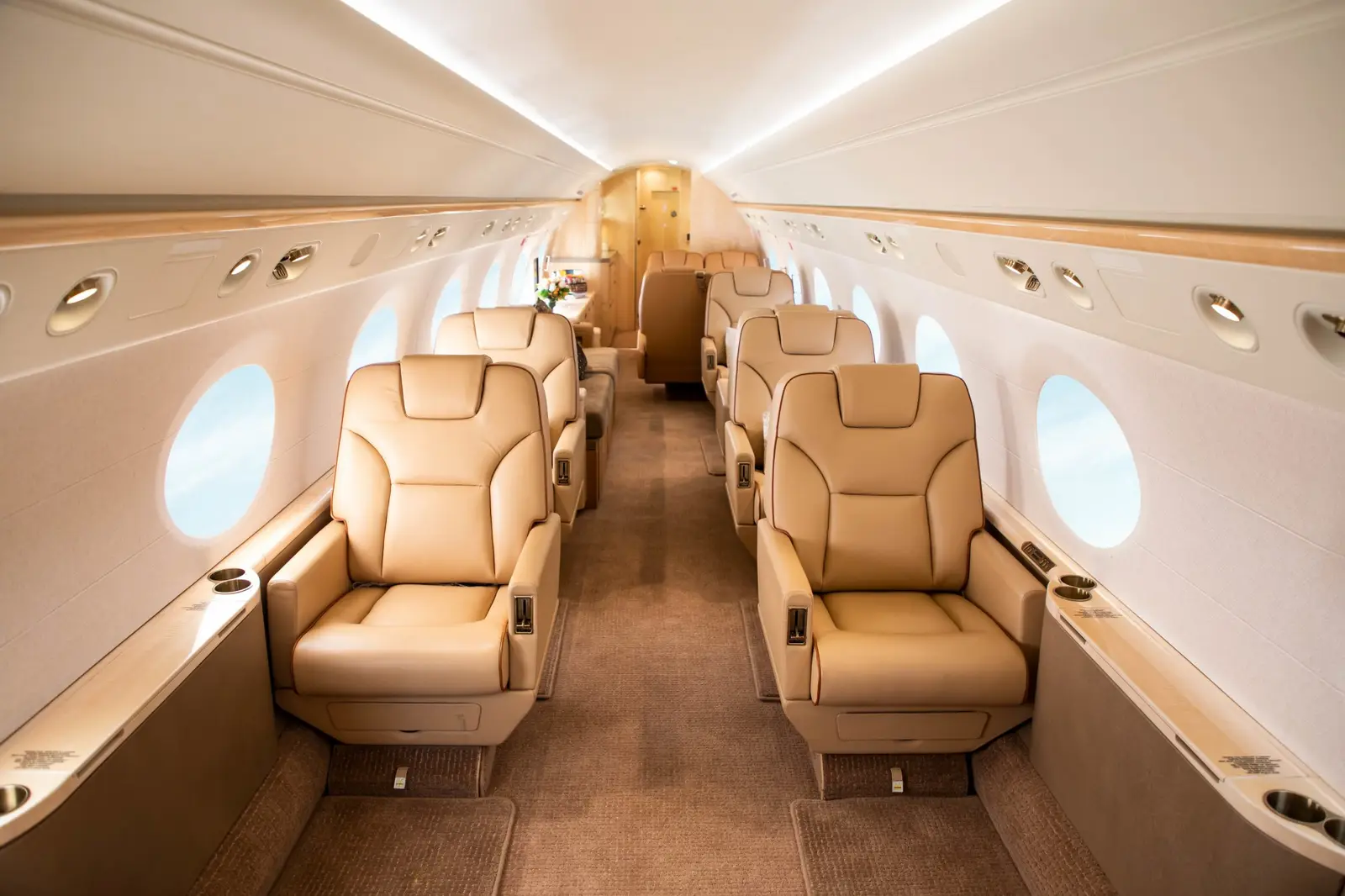 Gulfstream G500 N508CK operated by STAJets photo 5